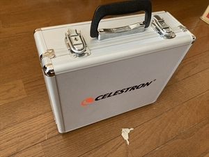 ■美品 CELESTRON 望遠鏡アクセサリーケース 1.25インチ接眼レンズ保護ケース 硬質アルミキャリングケース ダイカットフォームクッション