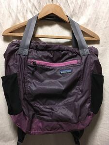 patagonia 旧 ライトウェイトトラベルトート FA12 廃番希少品 バックパック 2WAY トートバック