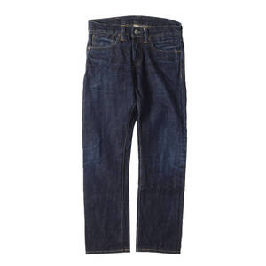 RRL リンスウォッシュ ブーツカット スリム デニムパンツ SLIM BOOT CUT RINSE JAPAN WOVEN SELVEDGE DENIM インディゴ 28×30 USA製