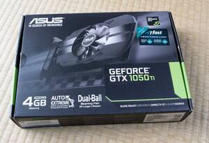 ASUS NVIDIA GeForce GTX1050TI搭載ビデオカード PH-GTX1050TI-4G 動作確認品. (迅速対応)