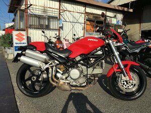 DUCATI モンスターS2R 800 実動 車検R7年4月付 吹け上がり良好 マルケジーニ ツーリング レストア カスタムにも 乗って帰れそう