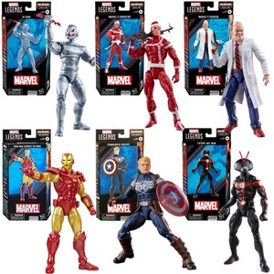 MARVEL マーベル レジェンド シリーズ アベンジャーズ コミック アクション フィギュア 6体セット 6インチ (15cm)