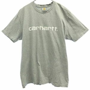 カーハート プリント 半袖 Tシャツ グレー Carhartt メンズ