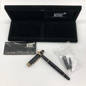 MONTBLANC モンブラン　万年筆 MEISTER STUCK マイスターシュテュック ペン先14K　Jケース付属【CLBA9027】