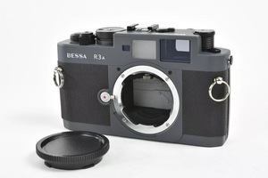 ★新品級★Voigtlander フォクトレンダー Bessa ベッサ R3A ボディ レンジファインダー グレー 各部点検済み♪/r34