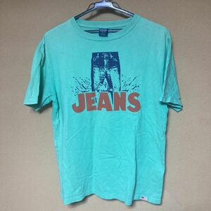 STUDIOD’ARTISAN 厚手Tシャツ サイズL グリーン ステュディオ・ダ・ルチザン 日本製