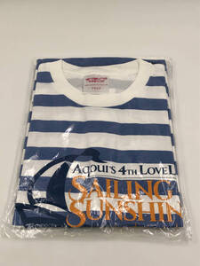 ♪)ラブライブ!サンシャイン!! Aqours 4th LoveLive! ～Sailing to the Sunshine～ Tシャツ フリーサイズ