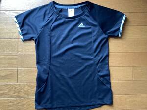 ★adidas 黒の半袖 ＴシャツCLIMA LITE　S