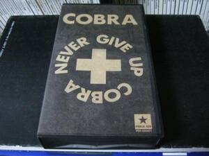 コブラ COBRA / NEVER GIVE UP VHS AA RECORD ビデオ YO-SUKO PON LAUGHIN NOSE NAOKI