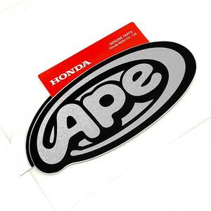 エイプ50 純正 フューエルタンクマーク 片側 ● ☆ エイプ100 APE50 APE100 フューエルタンクデカール 新品 HONDA ホンダ