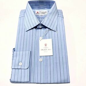 811【TURNBULL&ASSER】ターンブル＆アッサー　L 41-80　●CHOYA●ドレスシャツ●