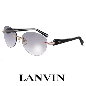 新品 ランバン レディース サングラス slca015j 0594 Lanvin slca15j uvカット 紫外線対策 ツーポイント オーバル 女性 ジャパンフィット