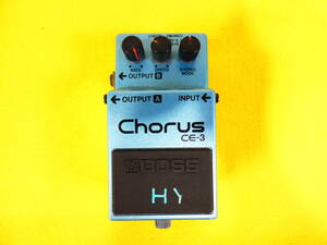 【USED!BOSS コンパクトエフェクター Chorus CE-3★ボス/アナログコーラス/空間系 ※現状品＠送料600円（11）】