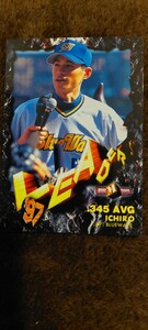 イチロー！１９９８年ベースボールカード☆ 97年首位打者