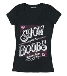 Metal Mulisha Womens Boobie Love Tee - Black tシャツ fmxcrfkxfrmzyzfsxfktmmotocrossモトクロスエンデューロhondakawasakisuzukiyamaha