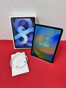 16345-03★Apple iPad Air 第4世代 A2316 256GB スカイブルー 本体★