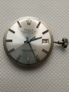 ROLEX ロレックス　ジャンク　Cal.1570 　ムーブメント　リュウズ　自動巻　ハック機能あり　動作品