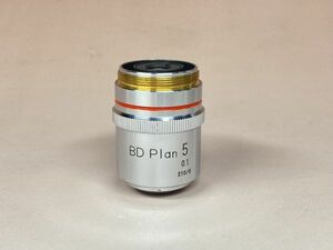 Nikon BD Plan 5 0.1 210/0 対物レンズ 顕微鏡 ニコン 0422X2401/520