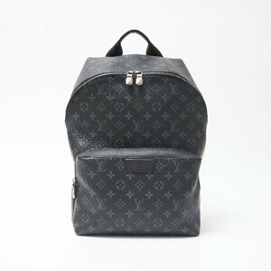 LOUIS VUITTON ルイヴィトン アポロ・バックパック M43186 リュックサック モノグラム・エクリプス×レザー ブラック×グレー