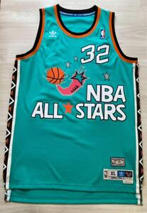 【希少】 NBA　O’NEAL シャキール・オニール ALL-STAR オールスター シャック ★adidas アディダス ユニフォーム ジャージ XL　美品