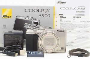 ☆極上美品☆ ニコン クールピックス Nikon COOLPIX A900 元箱 付属品 ♯24122802