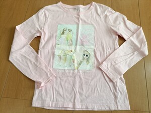 長袖Ｔシャツ(ピンク)☆サイズ160cm ☆美品☆