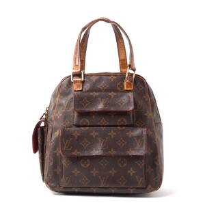 LOUIS VUITTON ルイヴィトン M51161 モノグラム エクサントリシテ ハンドバッグ トートバッグ ブラウン レディース レザー