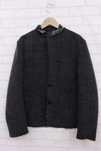 1J5413■sacai 12AW ウールチェックテーラードジャケット サカイ