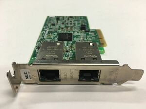 【即納/送料無料】 NEC N8104-132-00001 Dual Port 1000BASE-T 接続ボード 【中古パーツ/現状品】 (SV-N-296)