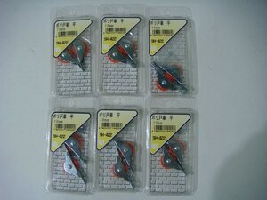 YS/C16IP-PEV 未使用品 WAKI 和気産業 ポリ戸車 平 18mm 2個入り×6パック SH-422