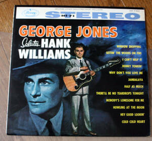 国内盤 ジョージ・ジョーンズ - ハンク・ウィリアムスを唄う ハンク・ウィリアムスを偲んで / LP / GEORGE JONES HANK WILLIAMS