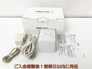 【1円】au HOME SPOT CUBE クリアxホワイト 未検品ジャンク ホームスポットキューブ EC45-520jy/F3