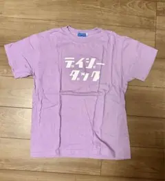 ディズニーTシャツ デイジーダッグ Mサイズ パープル ディズニーロゴTシャツ