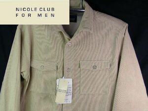 AW/48-L/\17,380(税込)〓NICOLE CLUB FOR MEN/シャツ・ジャケット/bb