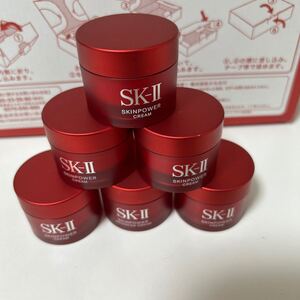 SK-II sk2 スキンパワークリーム美容クリーム15g×6個新品未使用2023年製