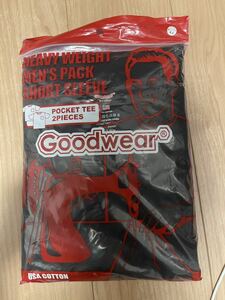 【新品未使用】Good wear グッドウェア 2P半袖ポケットTシャツ サイズM ブラック