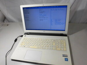 ◆◇653 NEC LAVIE PC-NS100C2W-H2 Celeron 8GB/BIOS〇 ジャンク品 AC無し◇◆