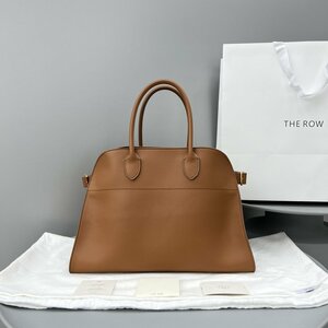 【THE ROW】（ザ・ロウ） Soft Margaux 15 トップハンドルバッグ トートバッグ ブラウン 大容量 鞄 男女兼用