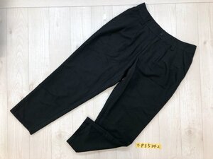 Rope Picnic ロペピクニック レディース ツータック クロップドパンツ 38 黒