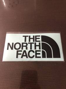 新品未使用 THE NORTH FACE ステッカー TNF ノースフェイス Cutting Sticker NN32226 BLACK 黒