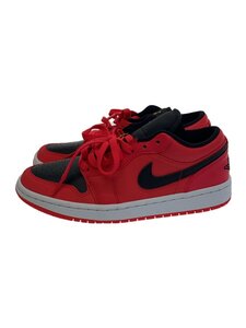 NIKE◆AIR JORDAN 1 LOW_エアジョーダン 1 ロー/25cm/RED