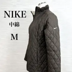 ★美品 NIKE ナイキ　中綿ジャケット　ナイロンジャケット　茶　M