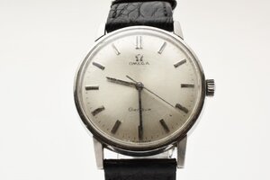 稼働品 オメガ ラウンド ジュネーブ Geneve 手巻き メンズ 腕時計 OMEGA