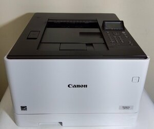 【埼玉発】【Canon】A4カラープリンター　LBP661c　★Wi-Fi対応★カウンター11枚 !極少!★動作確認済★　(11-2968)