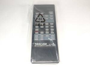 送料込み【新品未開封未使用品・廃番レアもの】TASCAM MDレコーダー MD-02・02B用 純正リモコン RC-MD02 『もはや新品での入手困難かも』 