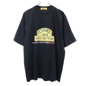 キャメル 半袖 Tシャツ ブラック CAMEL メンズ