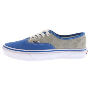 VANS ヴァンズ ×BUMP OF CHICKEN AUTHENTIC バンプオブチキン オーセンティック ローカットスニーカー ブルー/グレー US6/24,5cm