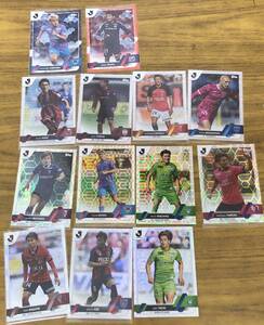 Topps J-league Flagship 2023 Black silver foil 　レギュラーカードパラレル 13種セット　Jリーグ 即決