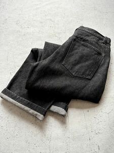 ☆★ 00s〜 RALPH LAUREN / 5PKT BKACK JEANS STRAIGHT OLD VINTAGE ラルフローレン 先染め ブラックジーンズ オールド ビンテージ