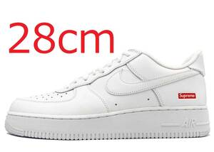 SUPREME × NIKE AIR FORCE 1 LOW WHITE 28cm シュプリーム ナイキ エア フォース ワン ロー ホワイト 国内黒タグ